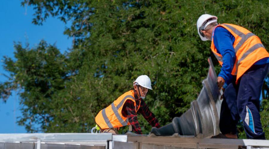 Professional metal roof installation in East New Market, MD